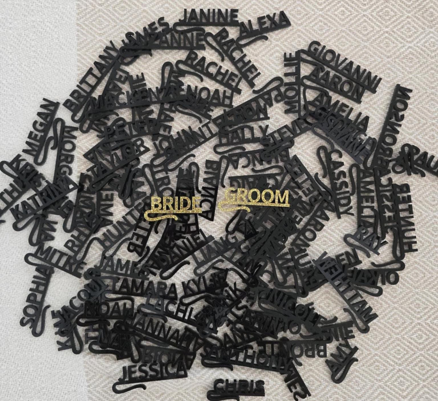 Acrylic Drink Clips | Party Favours | Wedding Place Holders | Party Drink Clips | Custom Place Holders