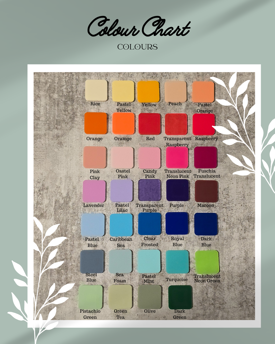 Custom Alphabet Keyrings