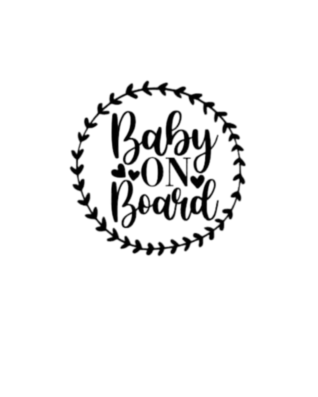Baby On Board Decals