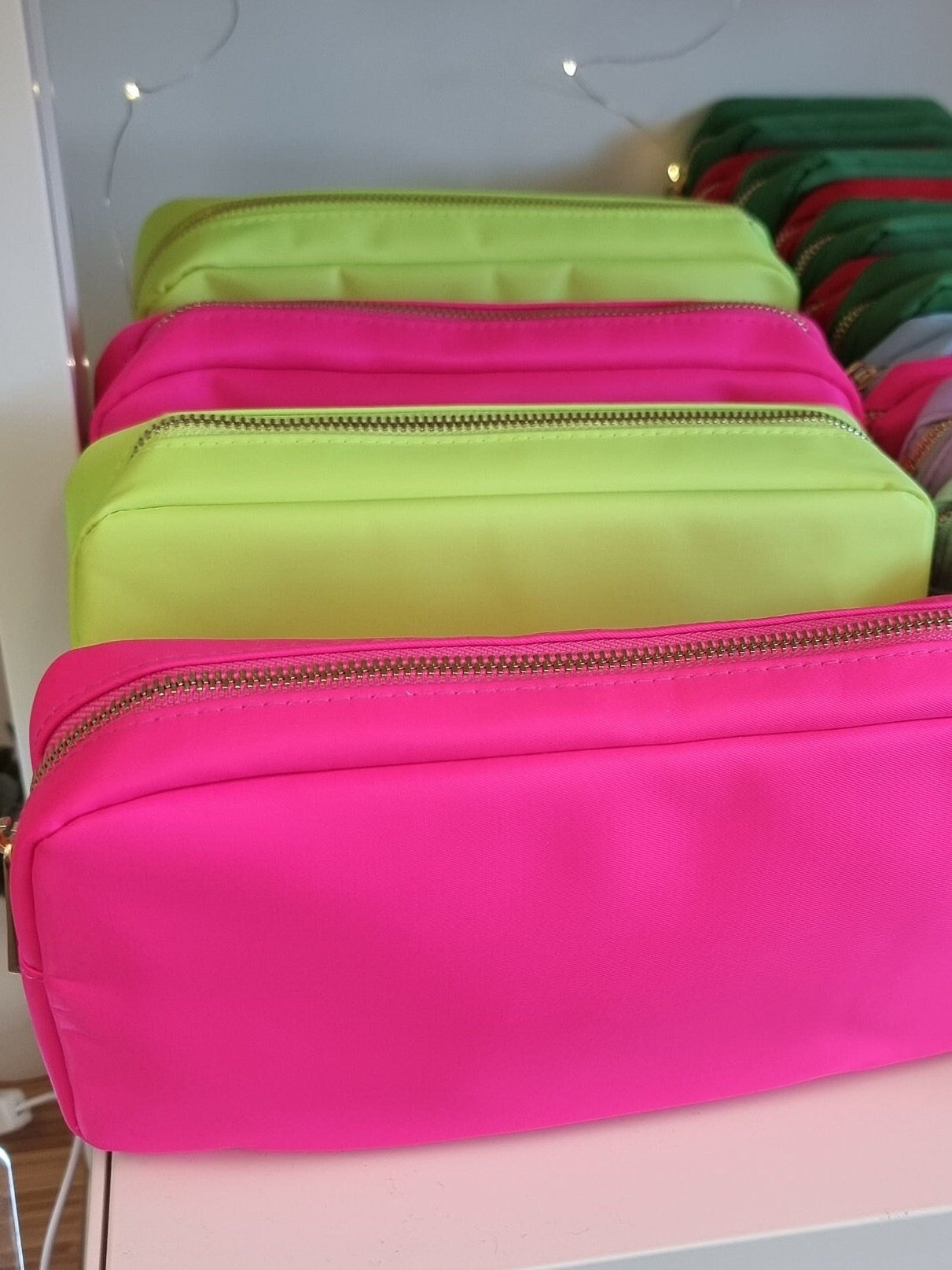 Medium Nylon Cosmetic Bag | Small Items Bag |