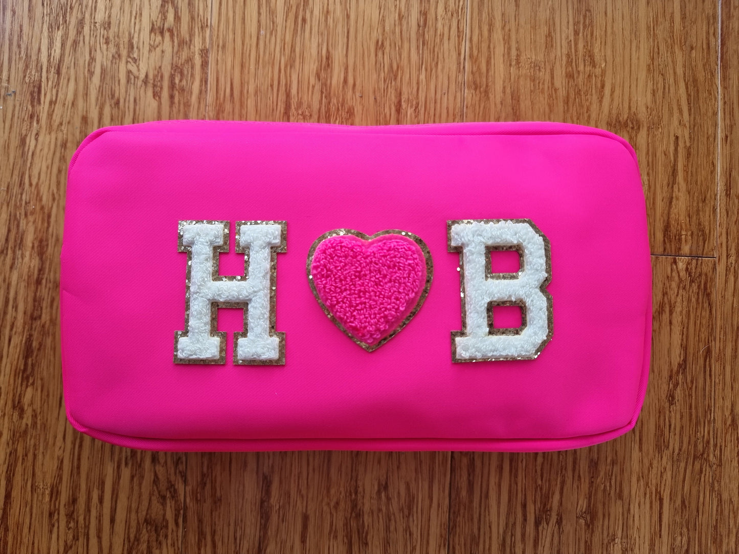 Medium Nylon Cosmetic Bag | Small Items Bag |