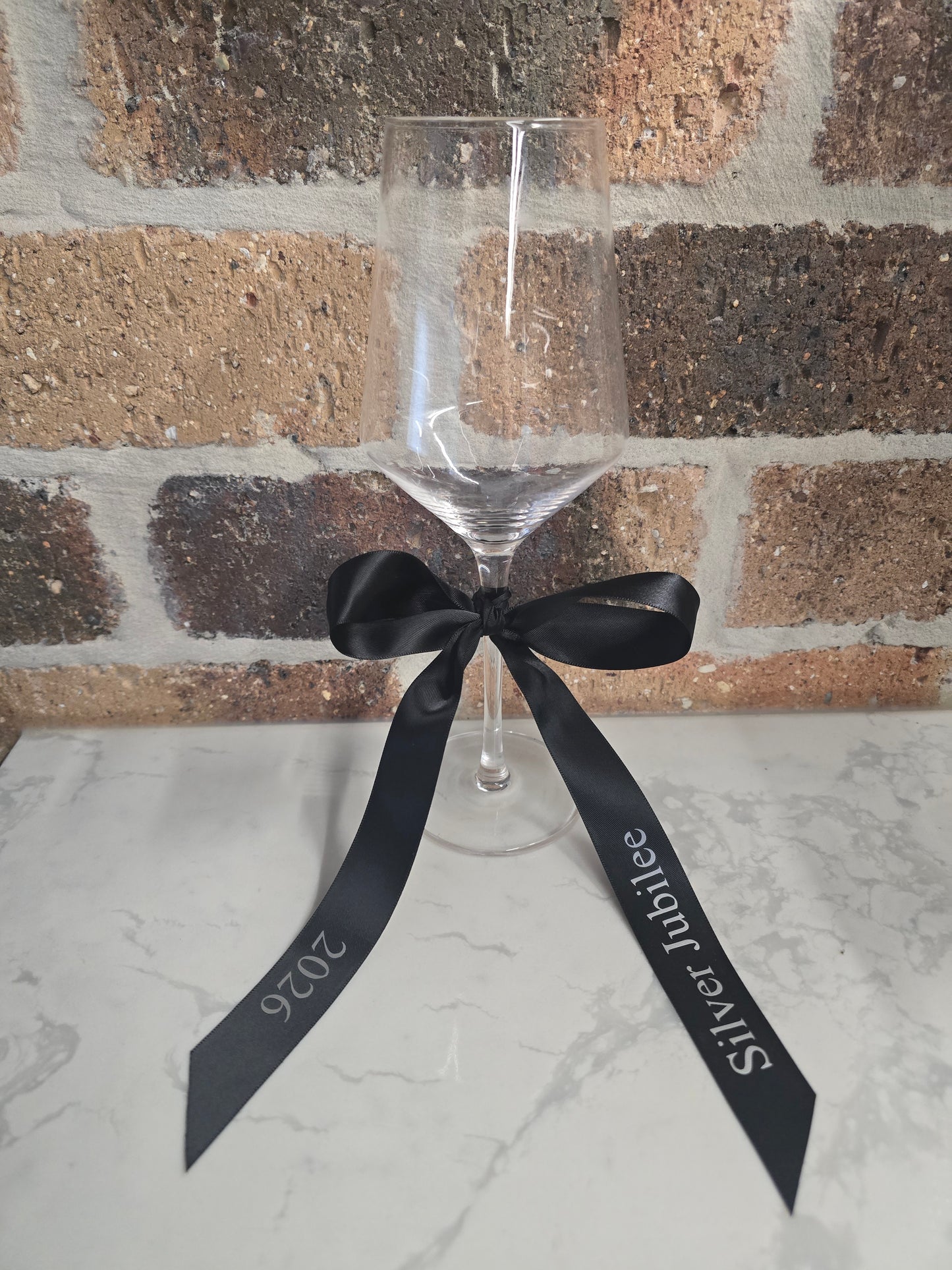 Personalized Satin Ribbon Name Tags | Custom Wine Glass Place Setting Bows