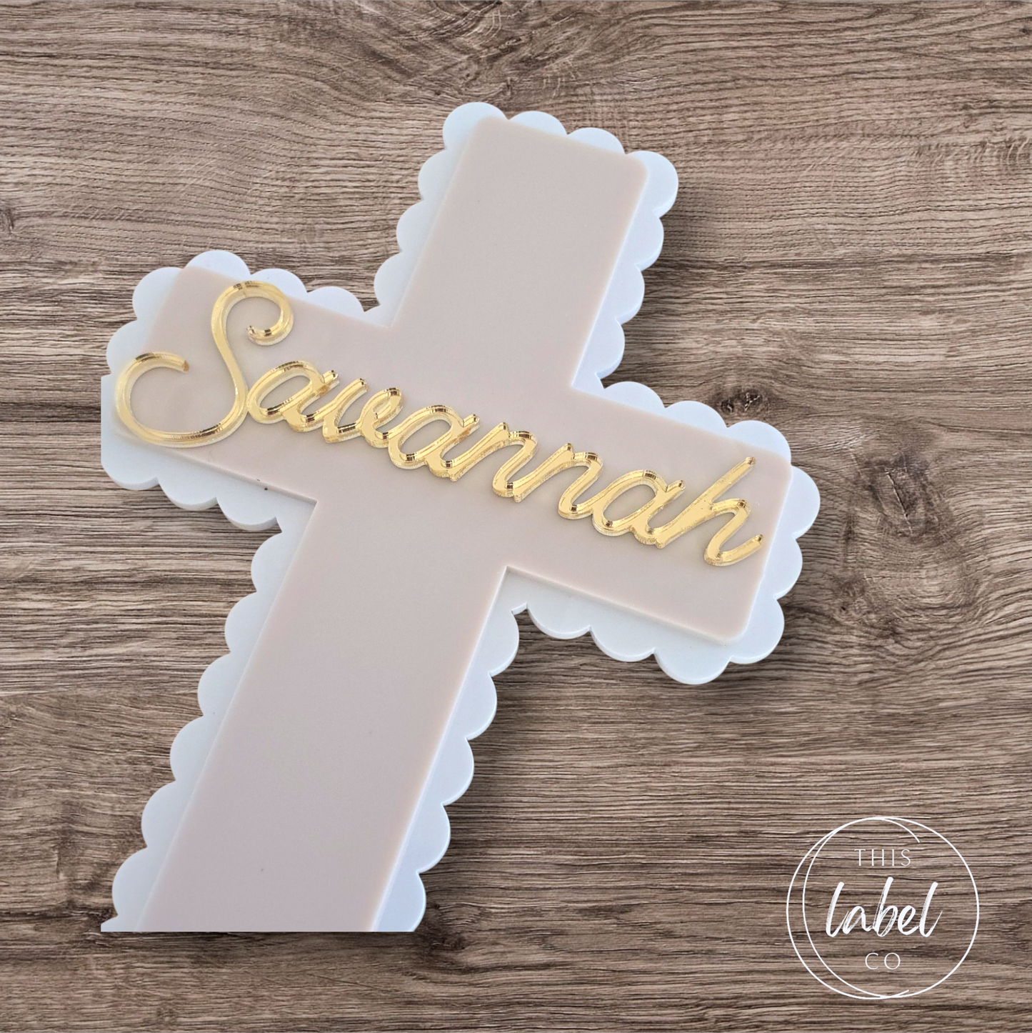 Personalised Cross Sign