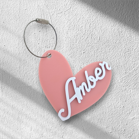 Assorted Shape Custom Keyrings/Bag Tags