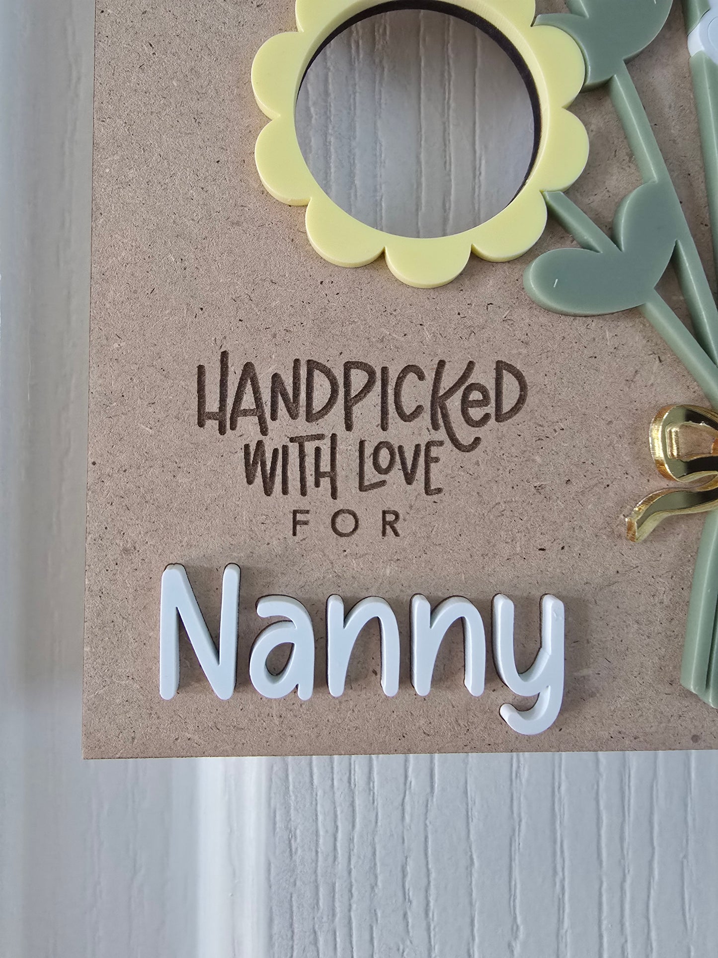 Mothers Day Photo Sign - Customisable up to 4 photos