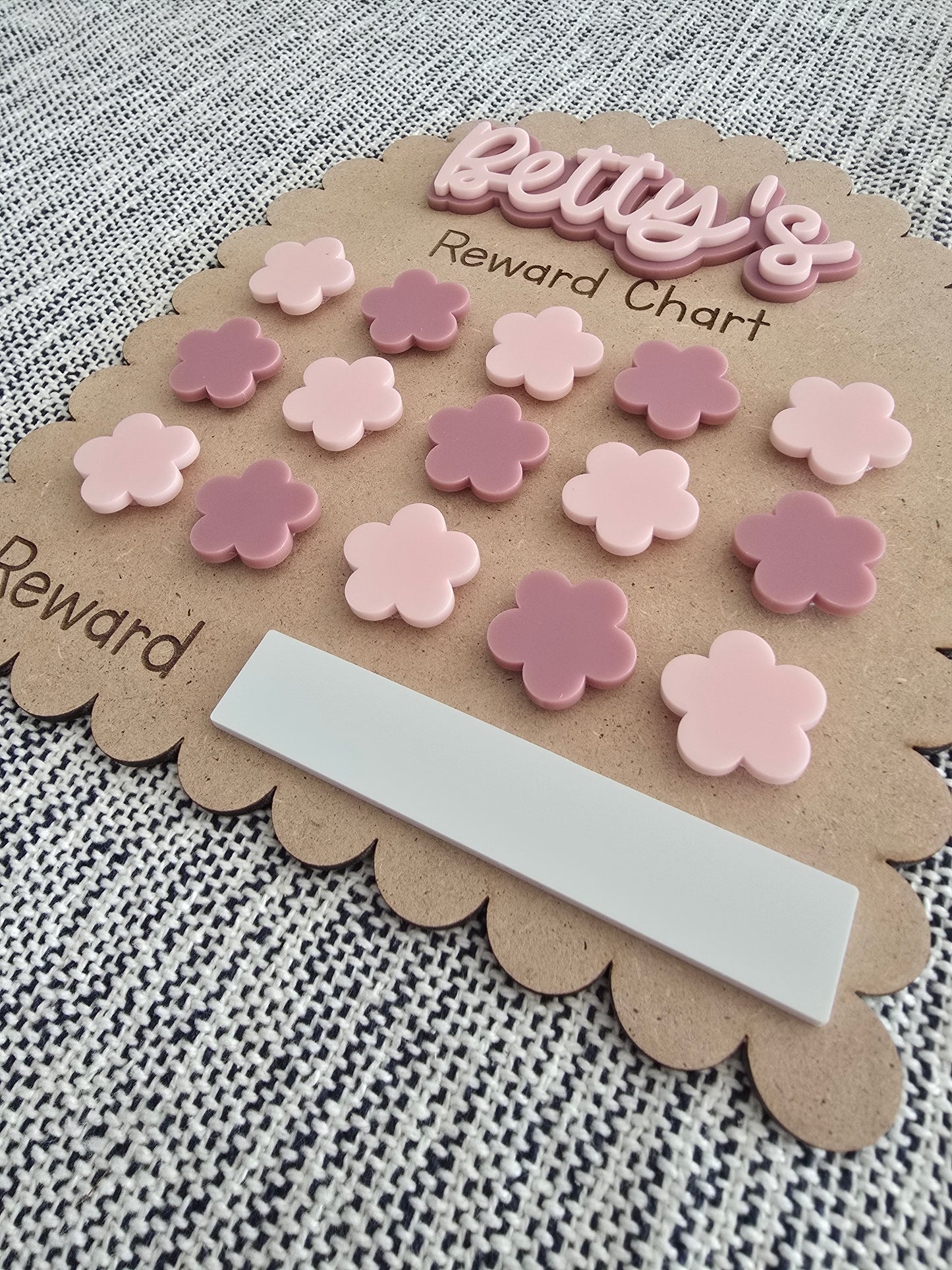 Personalized Kids Reward Chart | Custom Acrylic & MDF Incentive Board