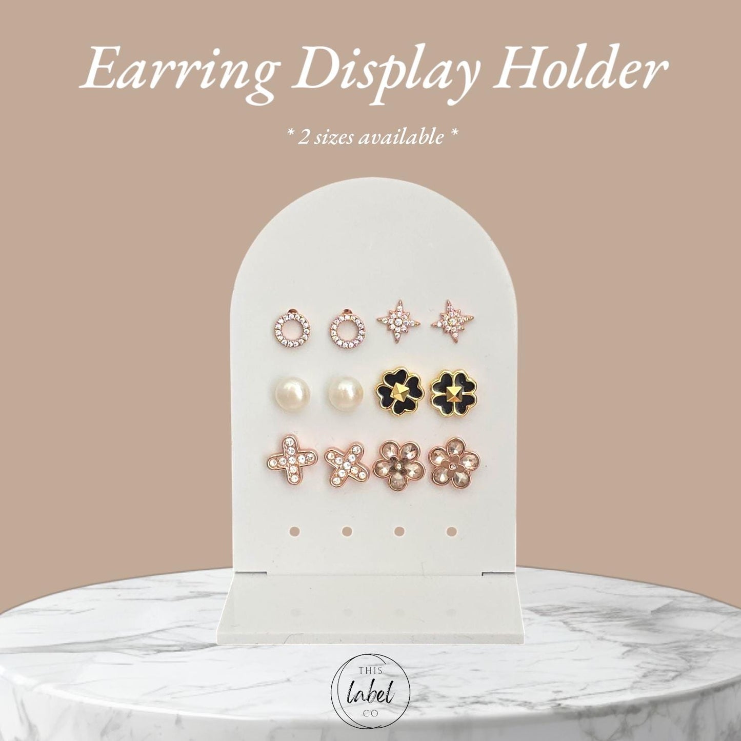 Acrylic Earring Holder | Earring Display Board| Earring Organiser