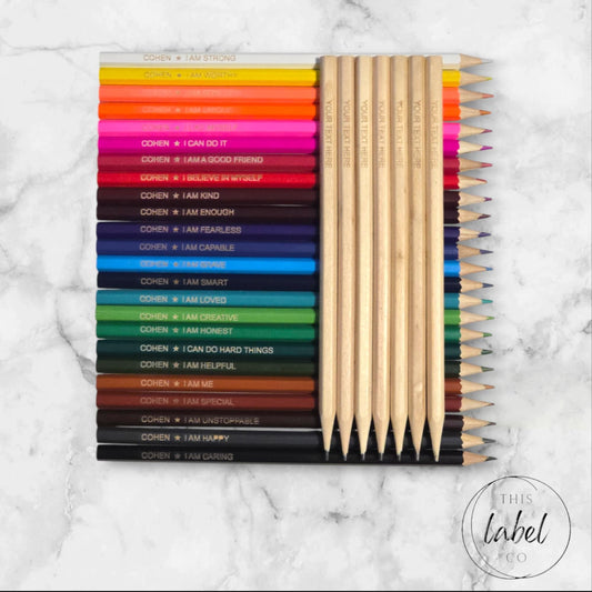 Affirmation Personalised Pencil Packs