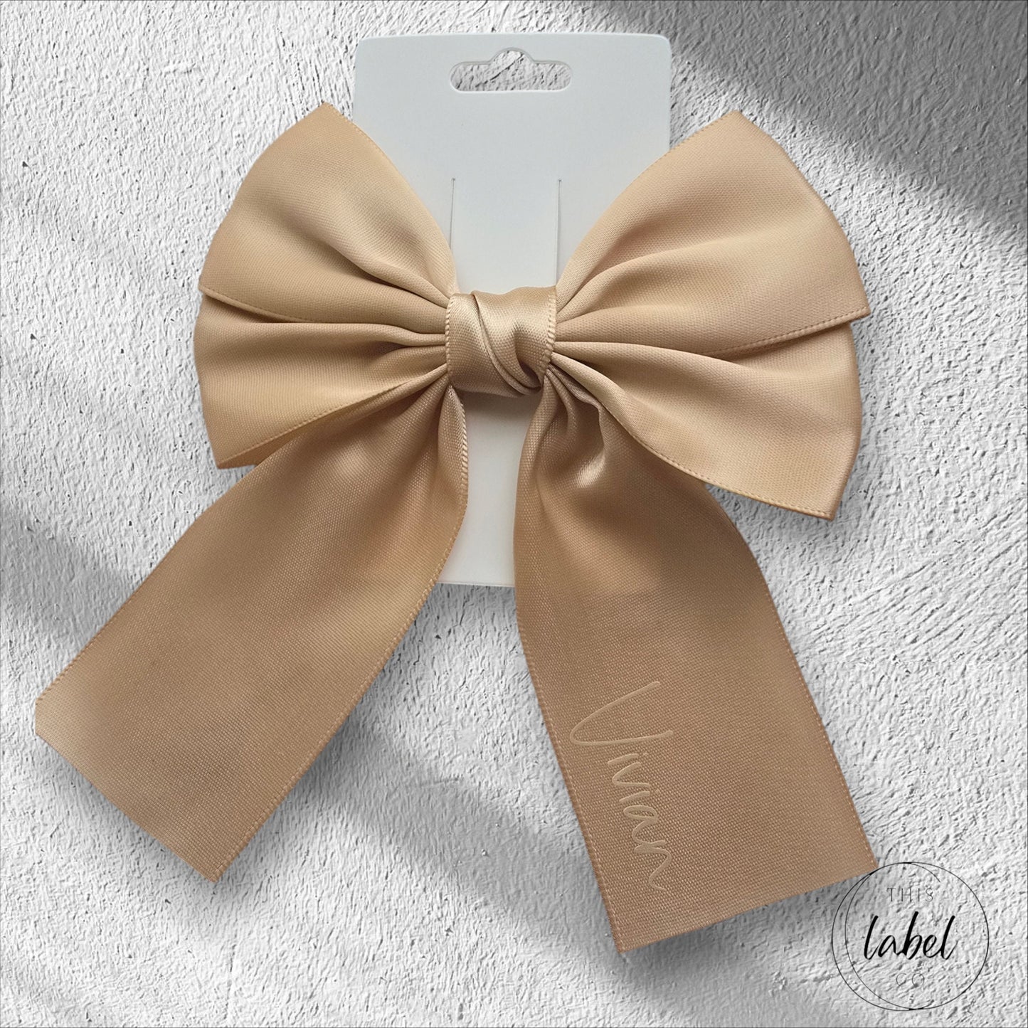 Satin Ribbon Bow Hair Clip | Custom Bow Hair Clip | Hair Bow | Custom Hair Accessories | Pre Order for End of Oct Delivery