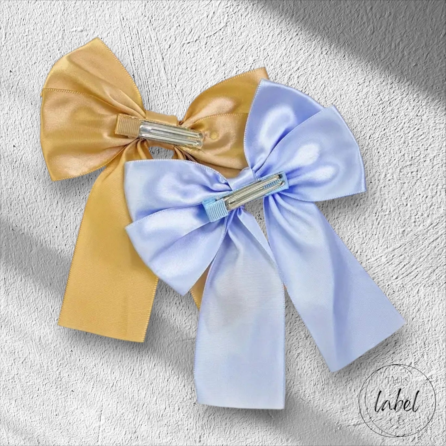 Satin Ribbon Bow Hair Clip | Custom Bow Hair Clip | Hair Bow | Custom Hair Accessories | Pre Order for End of Oct Delivery