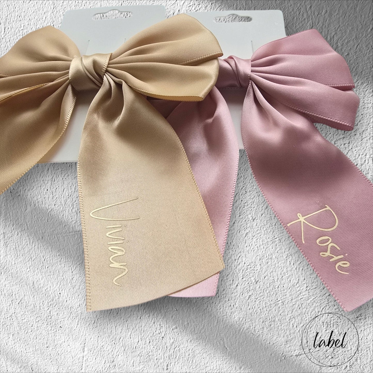 Satin Ribbon Bow Hair Clip | Custom Bow Hair Clip | Hair Bow | Custom Hair Accessories | Pre Order for End of Oct Delivery
