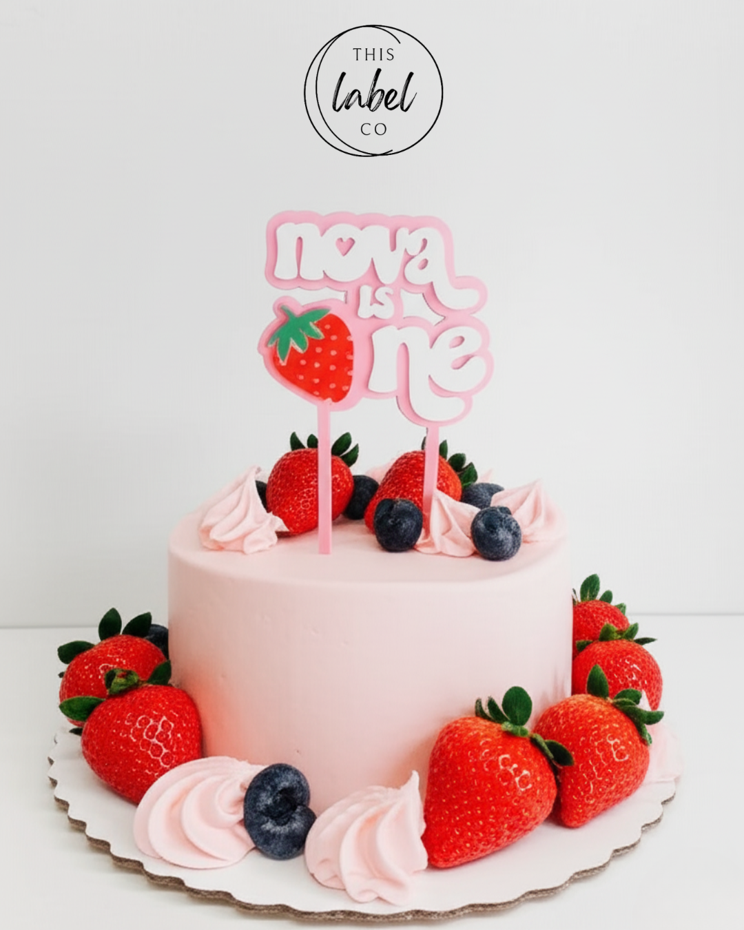 First Birthday Cake Topper