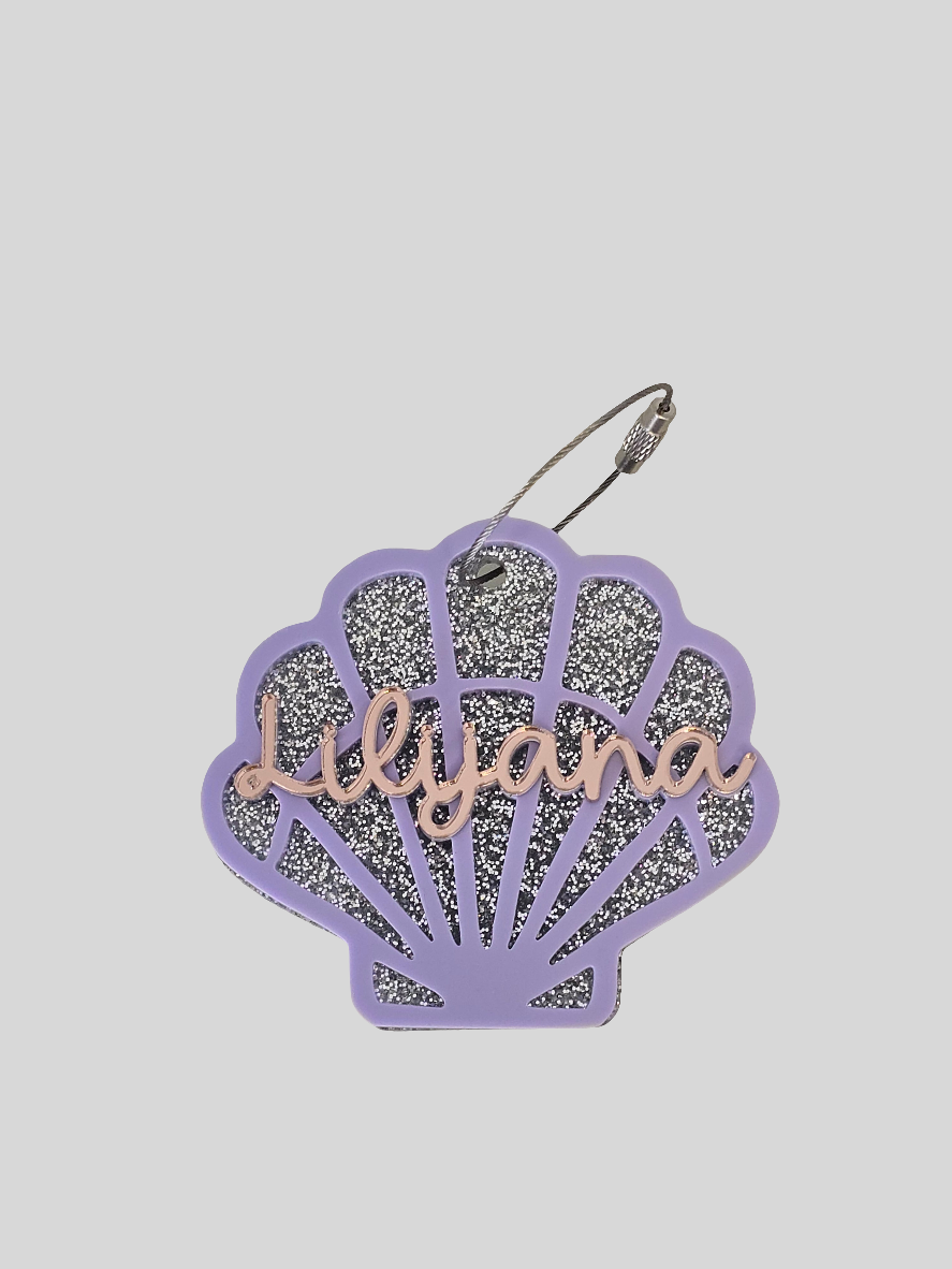 Customised Seashell Keyring