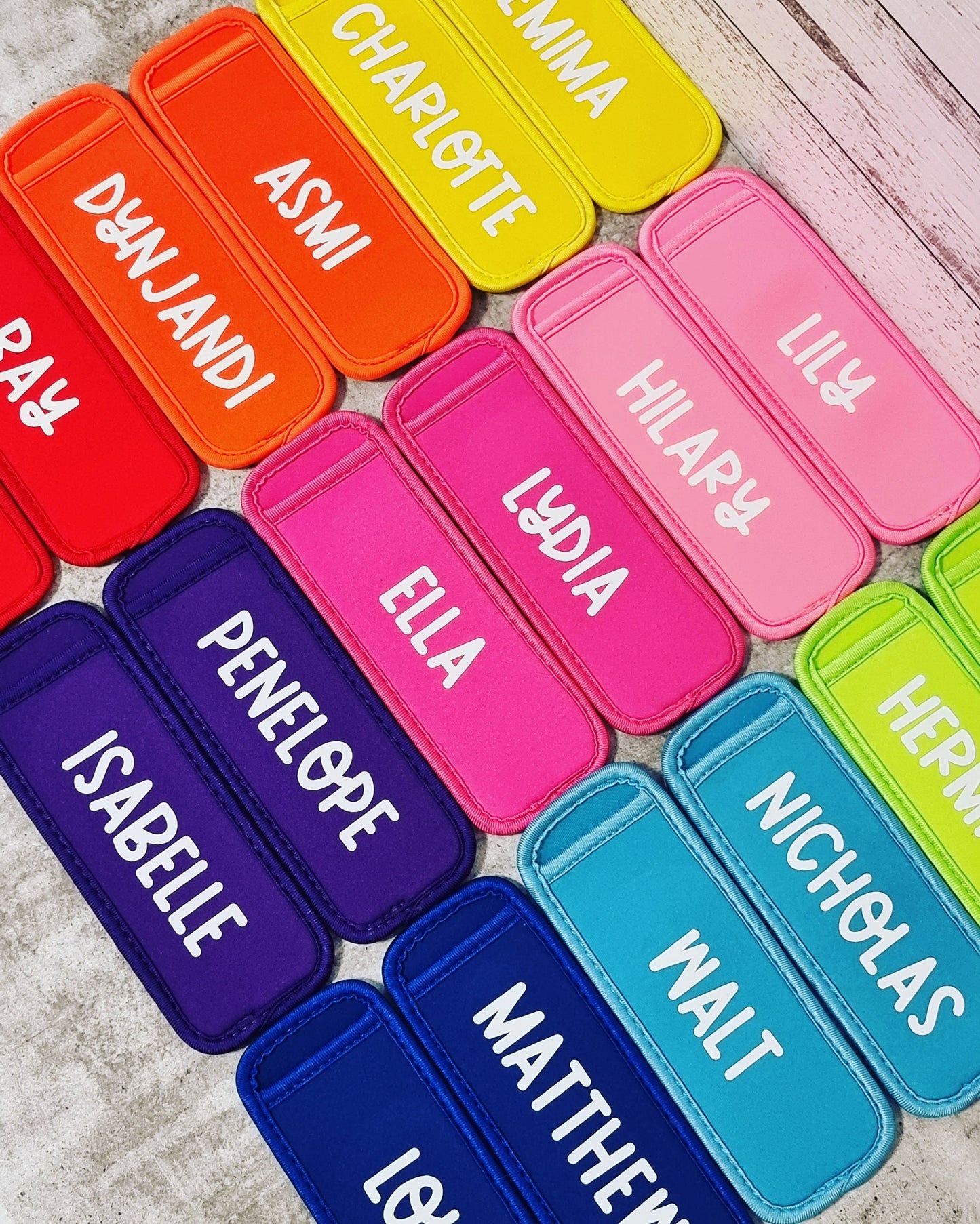 PERSONALISED | Icy Pole | Ice Lolly | Cooler | Cozy