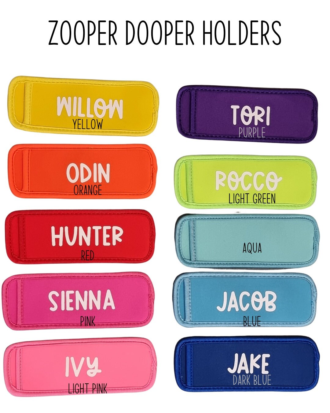 PERSONALISED | Icy Pole | Ice Lolly | Cooler | Cozy