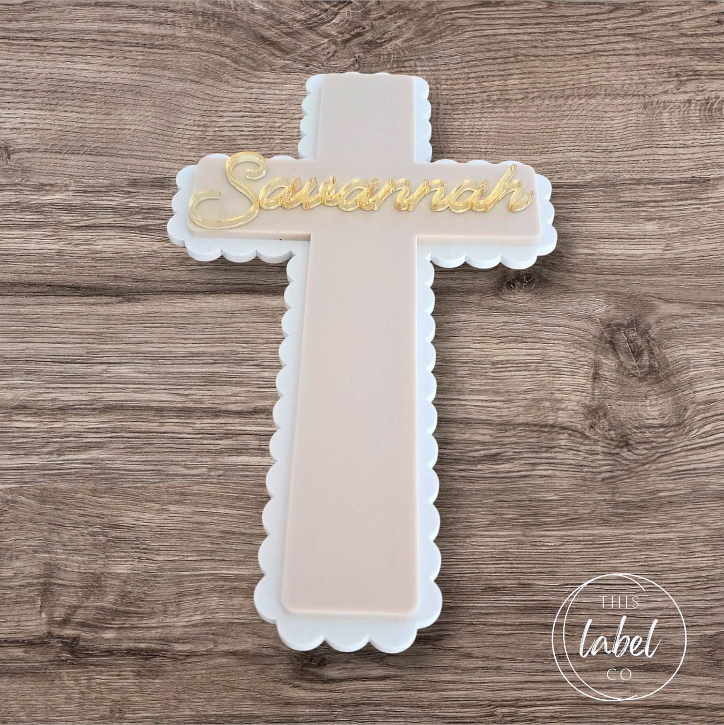 Personalised Cross Sign
